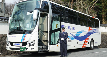 松山観光バス株式会社のバス写真