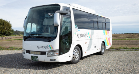 菰野東部交通株式会社／愛知営業所が所有する中型バス