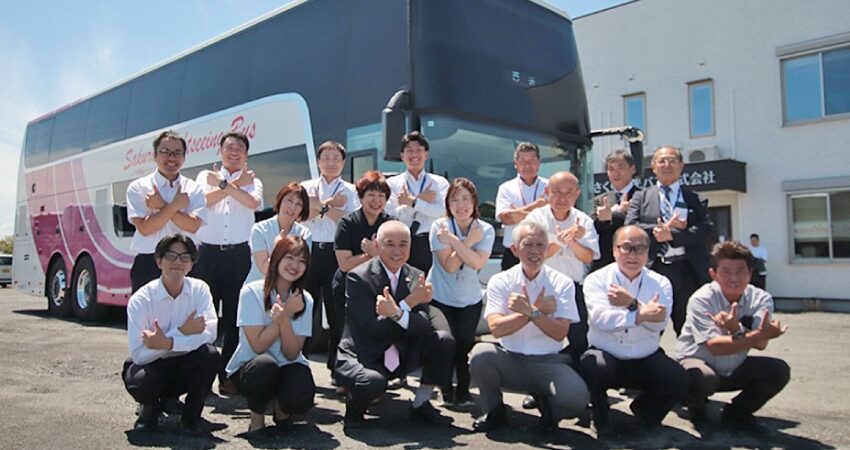 さくら観光バス株式会社の社員さんたち