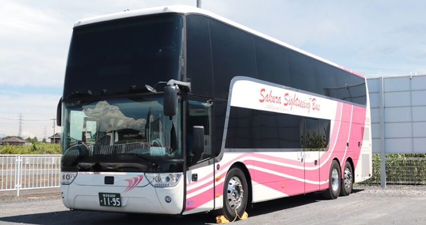 さくら観光バス株式会社の大型バス