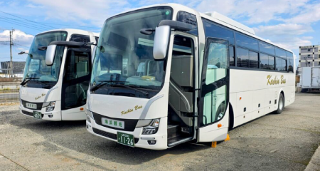 海浜観光自動車株式会社／東京営業所の大型バス